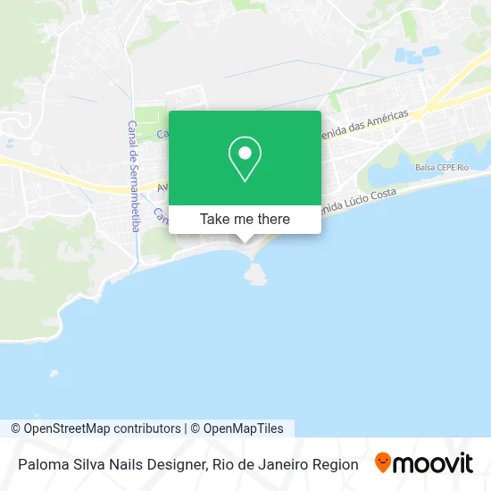 Paloma Silva Nails Designer map