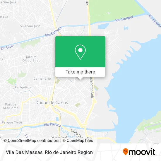 Vila Das Massas map