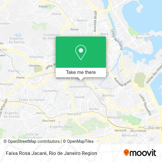Faixa Rosa Jacaré map