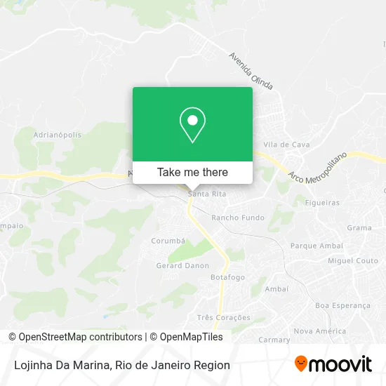 Lojinha Da Marina map