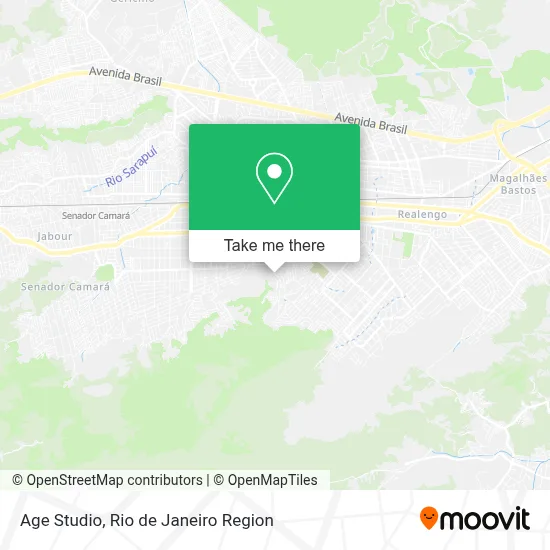 Age Studio map