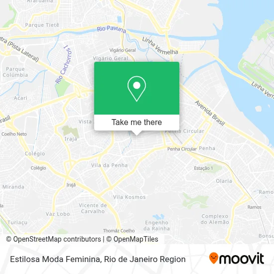 Estilosa Moda Feminina map
