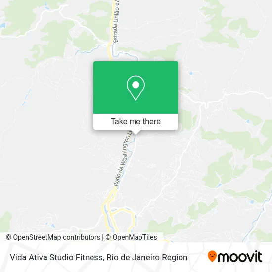 Vida Ativa Studio Fitness map