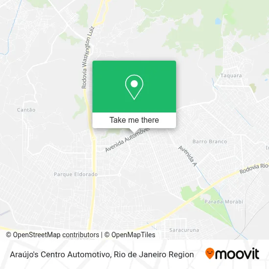 Araújo's Centro Automotivo map