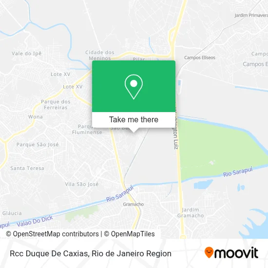 Rcc Duque De Caxias map