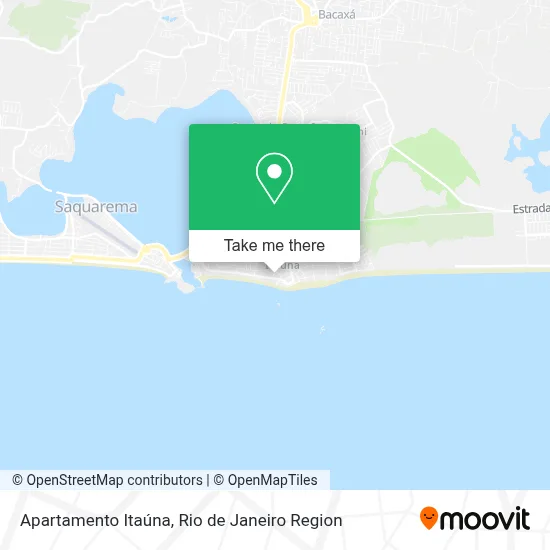 Apartamento Itaúna map