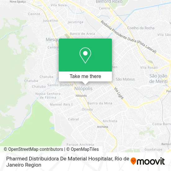 Pharmed Distribuidora De Material Hospitalar map