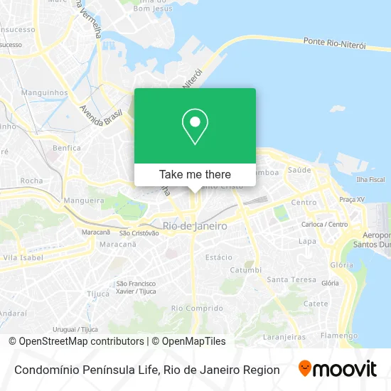 Condomínio Península Life map