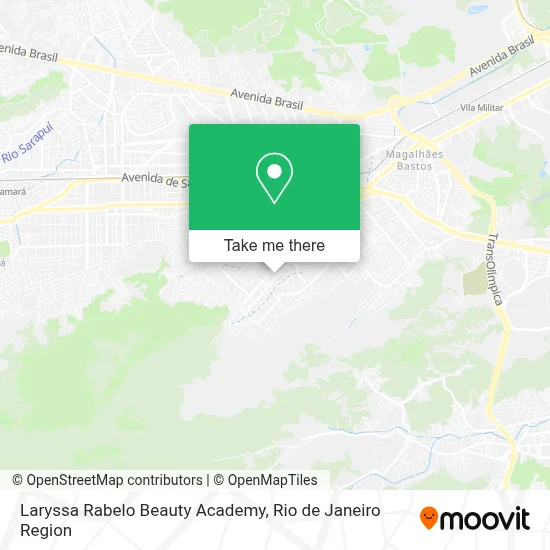 Laryssa Rabelo Beauty Academy map