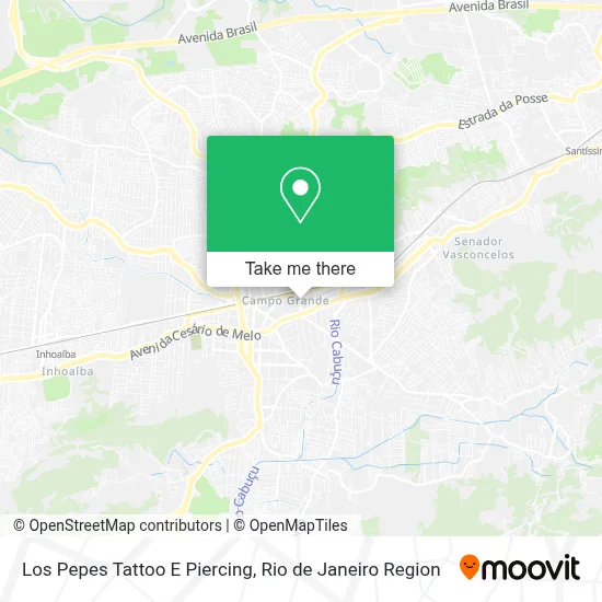 Los Pepes Tattoo E Piercing map