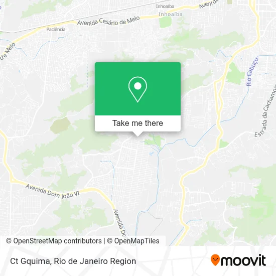 Ct Gquima map