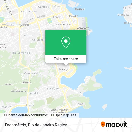 Fecomércio map
