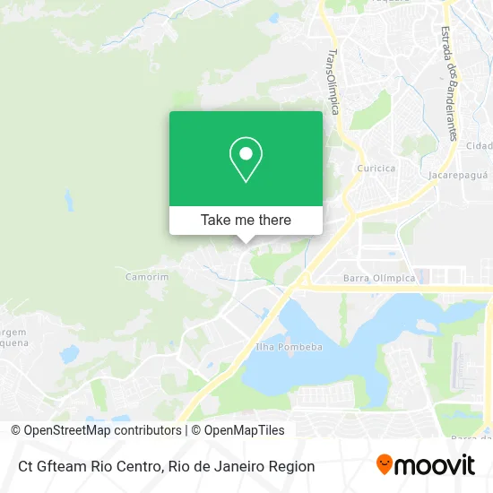 Ct Gfteam Rio Centro map