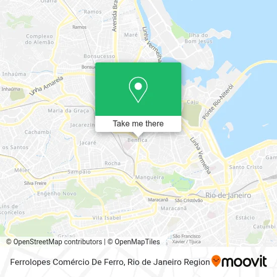 Ferrolopes Comércio De Ferro map