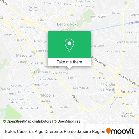 Bolos Caseiros Algo Diferente map