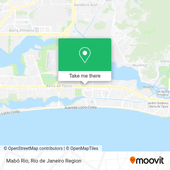 Mabô Rio map