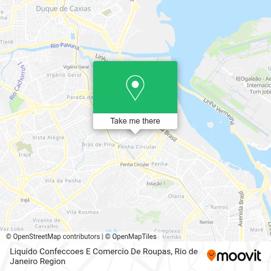 Liquido Confeccoes E Comercio De Roupas map