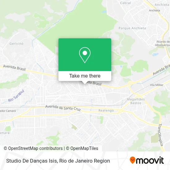 Studio De Danças Isis map