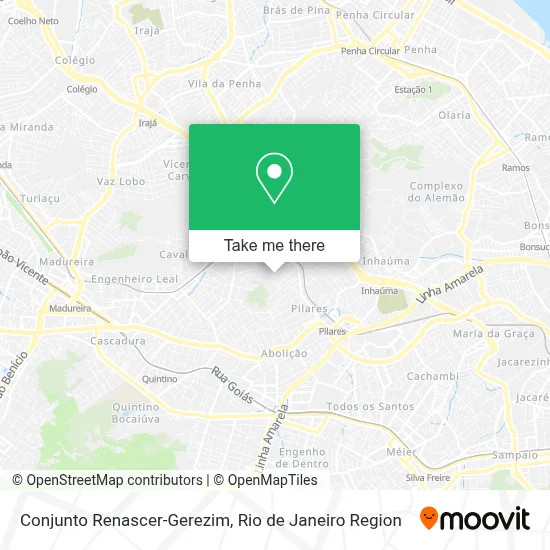 Conjunto Renascer-Gerezim map