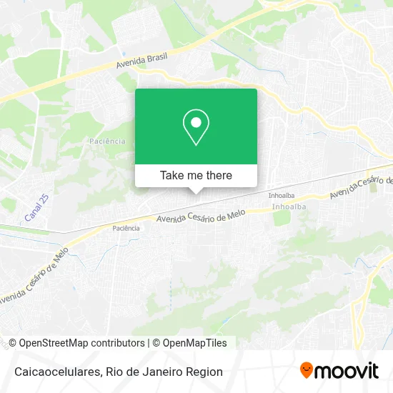 Caicaocelulares map