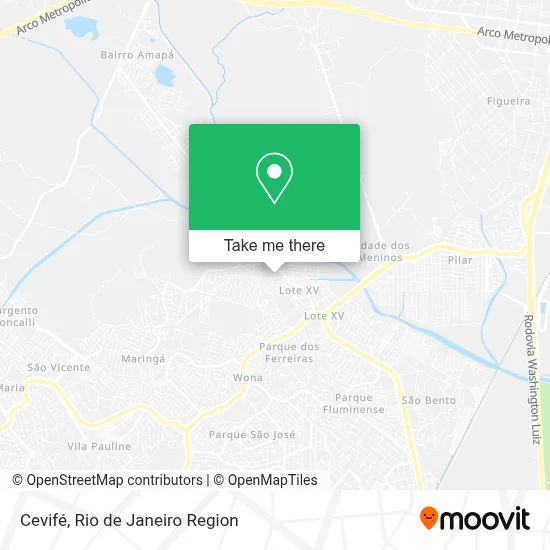 Cevifé map