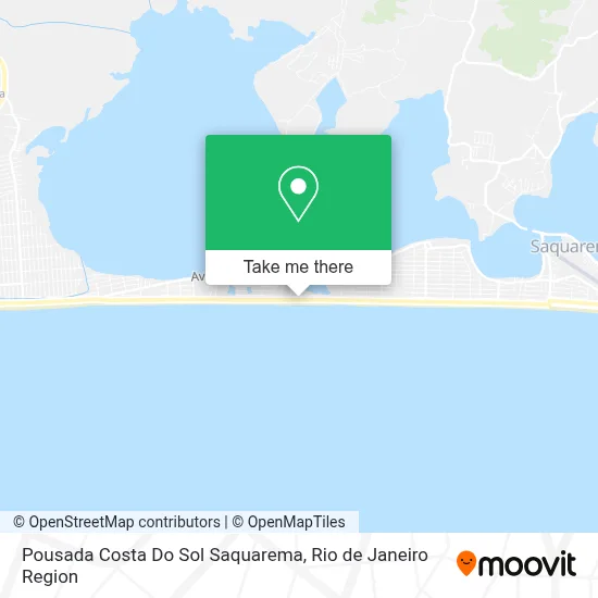 Pousada Costa Do Sol Saquarema map