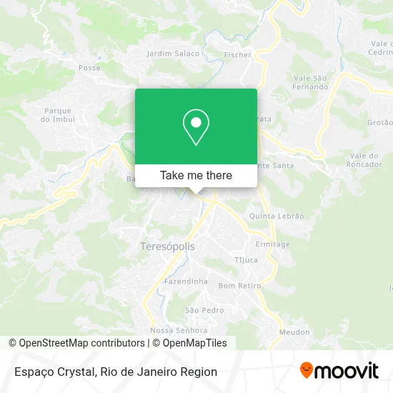 Espaço Crystal map