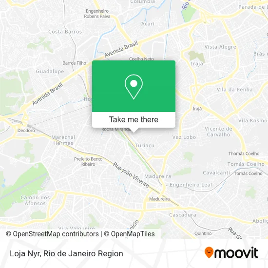 Loja Nyr map