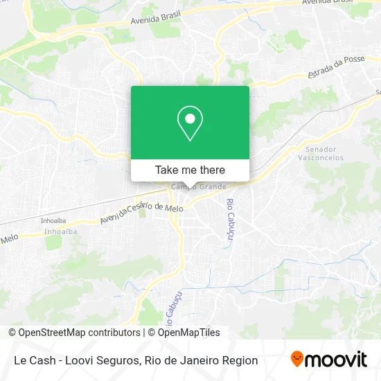 Le Cash - Loovi Seguros map