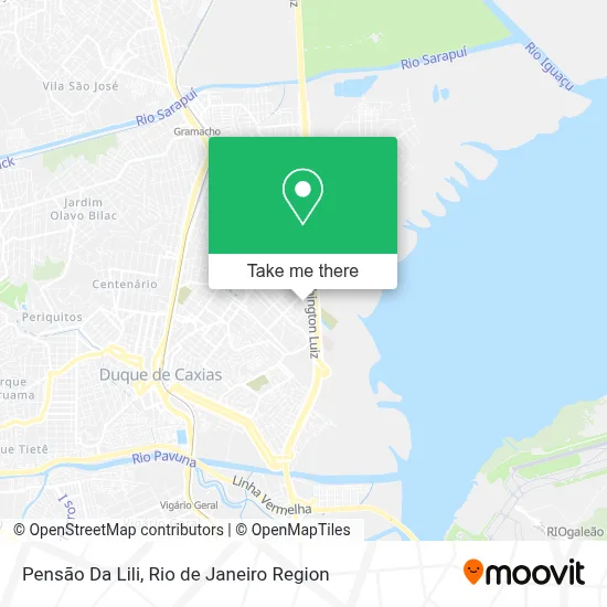 Pensão Da Lili map