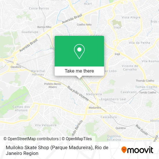 Muiloko Skate Shop (Parque Madureira) map