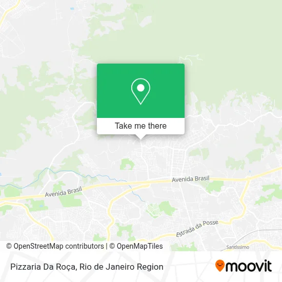 Pizzaria Da Roça map