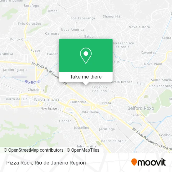 Pizza Rock map