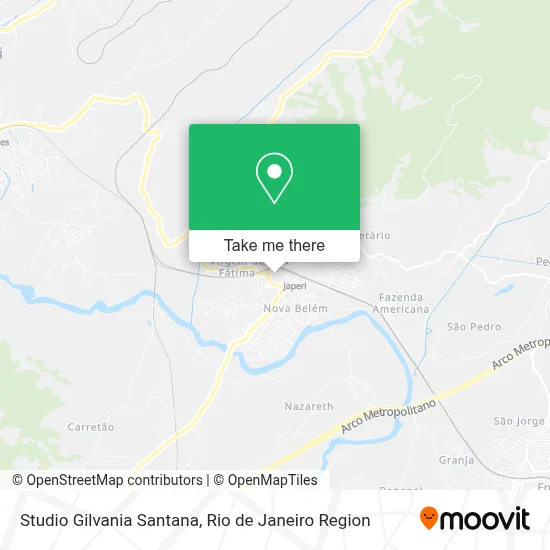 Studio Gilvania Santana map
