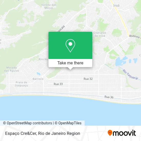 Espaço Cre&Cer map