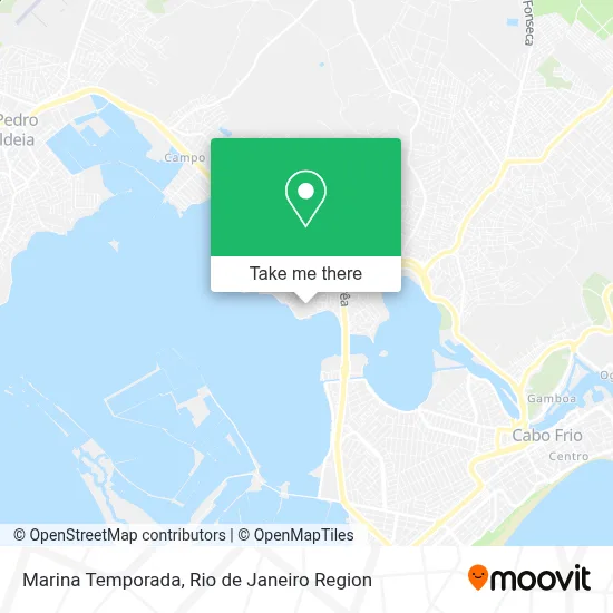 Marina Temporada map