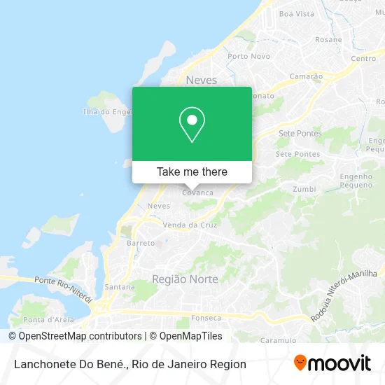 Lanchonete Do Bené. map