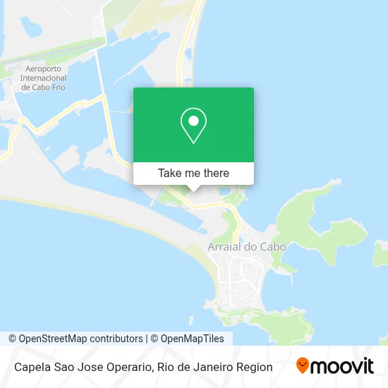Capela Sao Jose Operario map