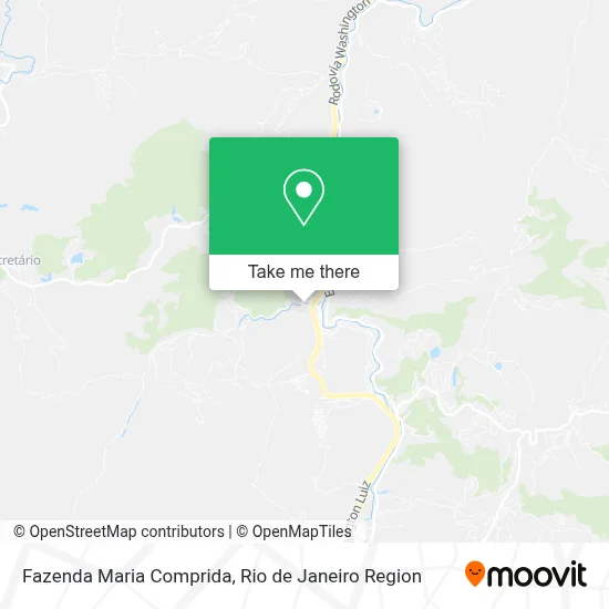 Fazenda Maria Comprida map