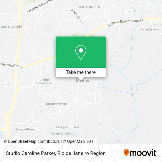 Studio Caroline Parker map