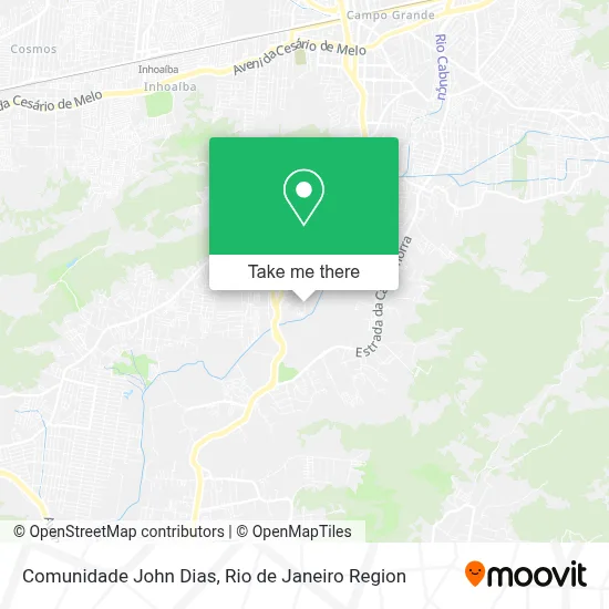 Comunidade John Dias map