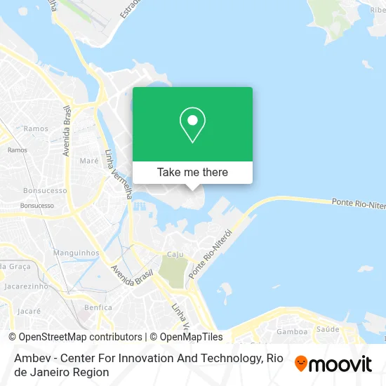 Ambev - Center For Innovation And Technology map