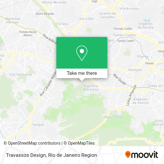 Travassos Design map