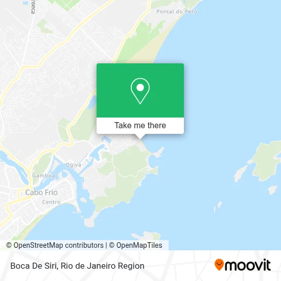 Boca De Siri map