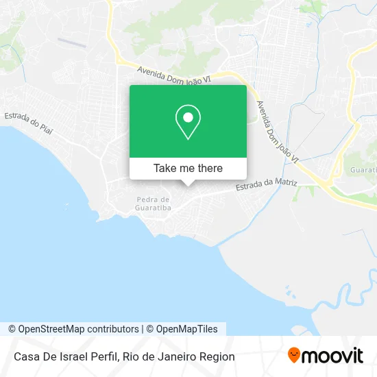 Casa De Israel Perfil map