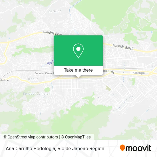 Ana Carrilho Podologia map