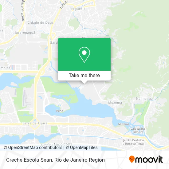 Creche Escola Sean map