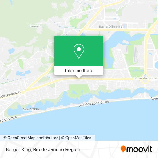 Burger King map