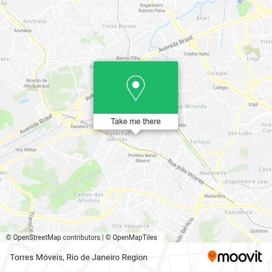 Torres Móveis map