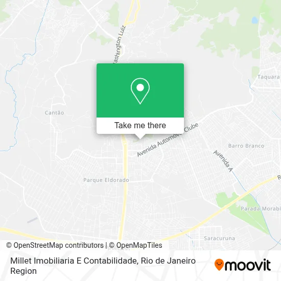 Millet Imobiliaria E Contabilidade map